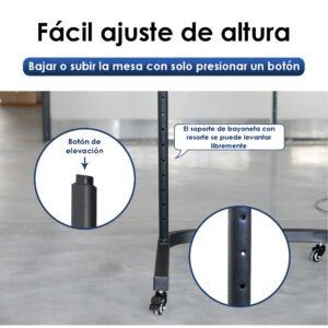 Escritorio Para Entrenamiento Thinkrider Altura Ajustable