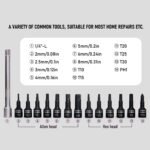 Kit De Herramientas Thinkrider Con Llave Torque Y Puntas Torx Y Allen - Imagen 6