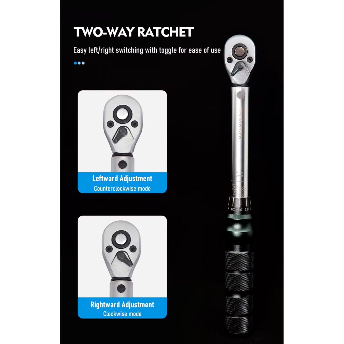Kit De Herramientas Thinkrider Con Llave Torque Y Puntas Torx Y Allen - Imagen 4