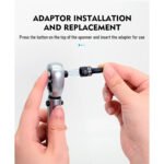 Kit De Herramientas Thinkrider Con Llave Torque Y Puntas Torx Y Allen - Imagen 3