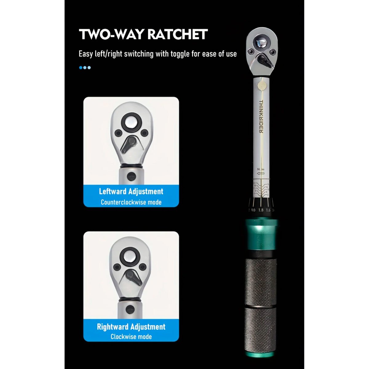Kit De Herramientas Thinkrider Con Llave Torque Y Puntas Torx Y Allen - Imagen 4