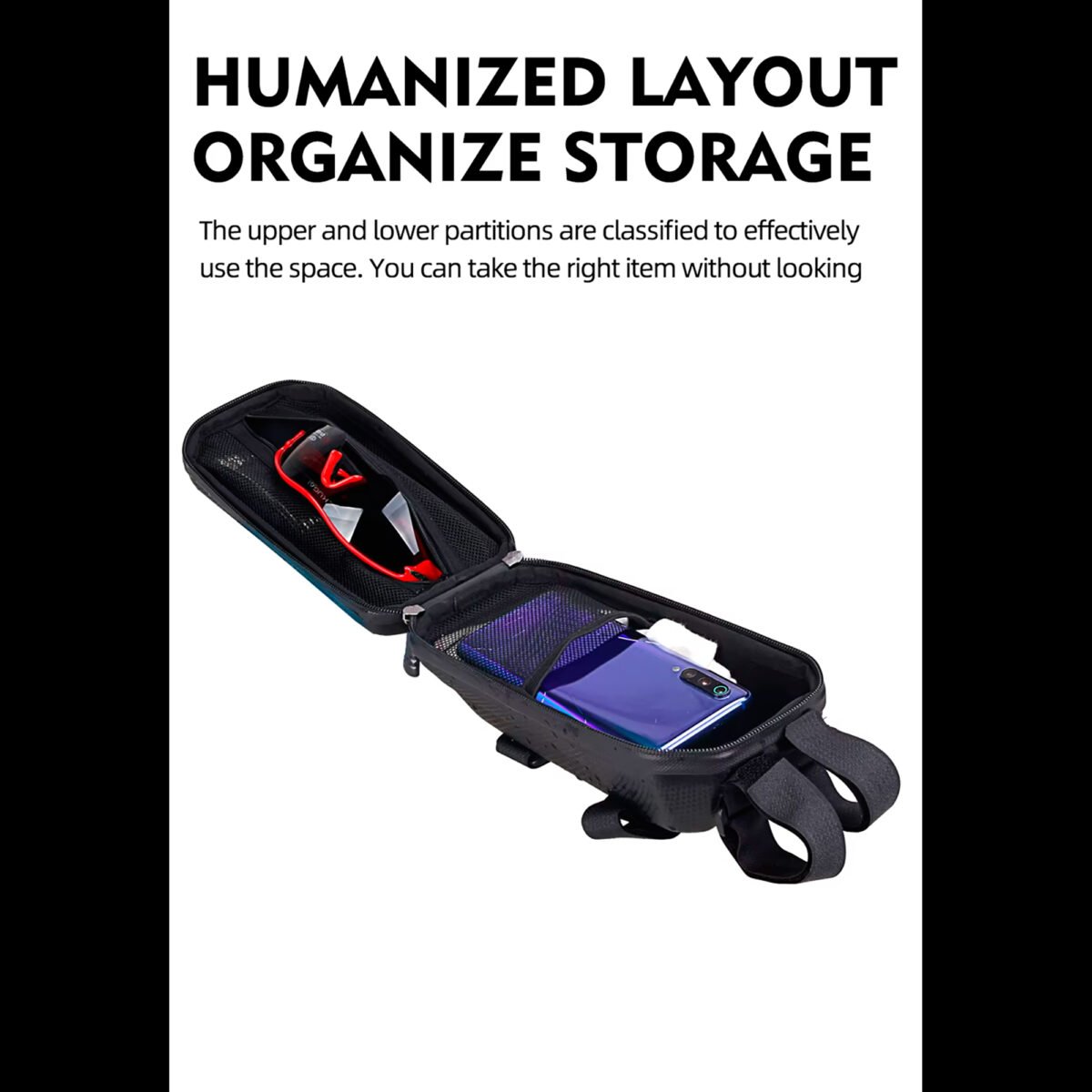 Bolso Rígido Para Bicicleta Thinkrider 3L Repelente Al Agua - Imagen 2