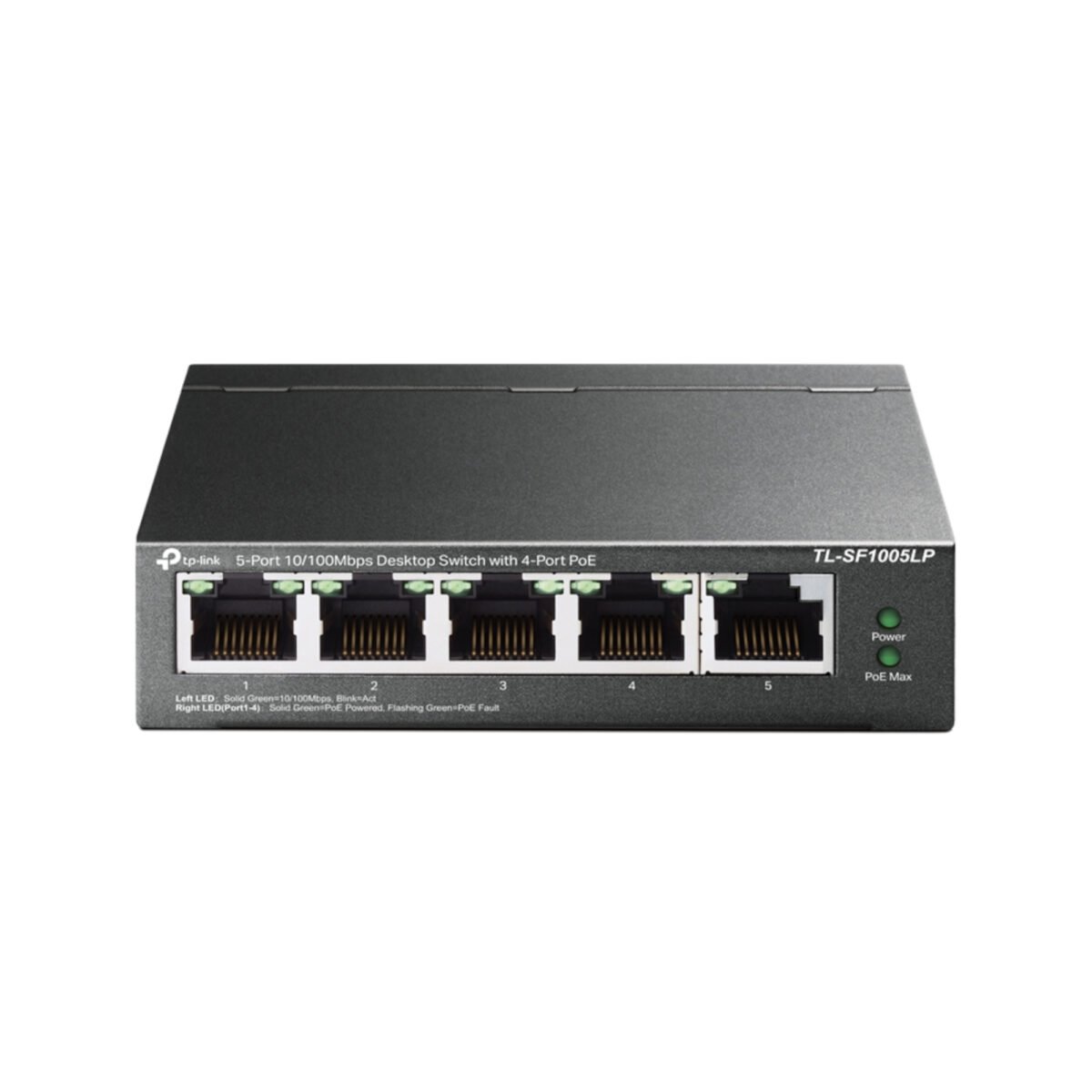 Switch Tp-Link Tl-sf1005lp 5 Puertos 10/100 4 PoE - Imagen 3
