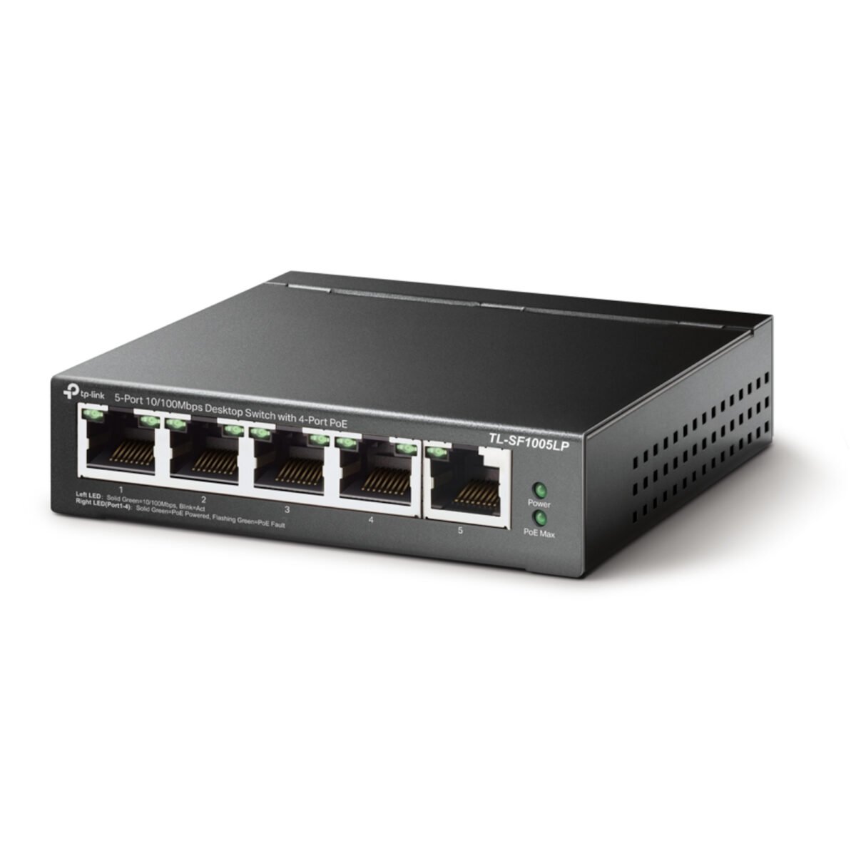 Switch Tp-Link Tl-sf1005lp 5 Puertos 10/100 4 PoE - Imagen 2