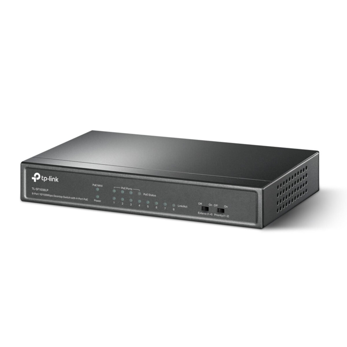 Switch Tp-Link Tl-sf1008lp 8 Puertos 10/100 4 PoE - Imagen 3