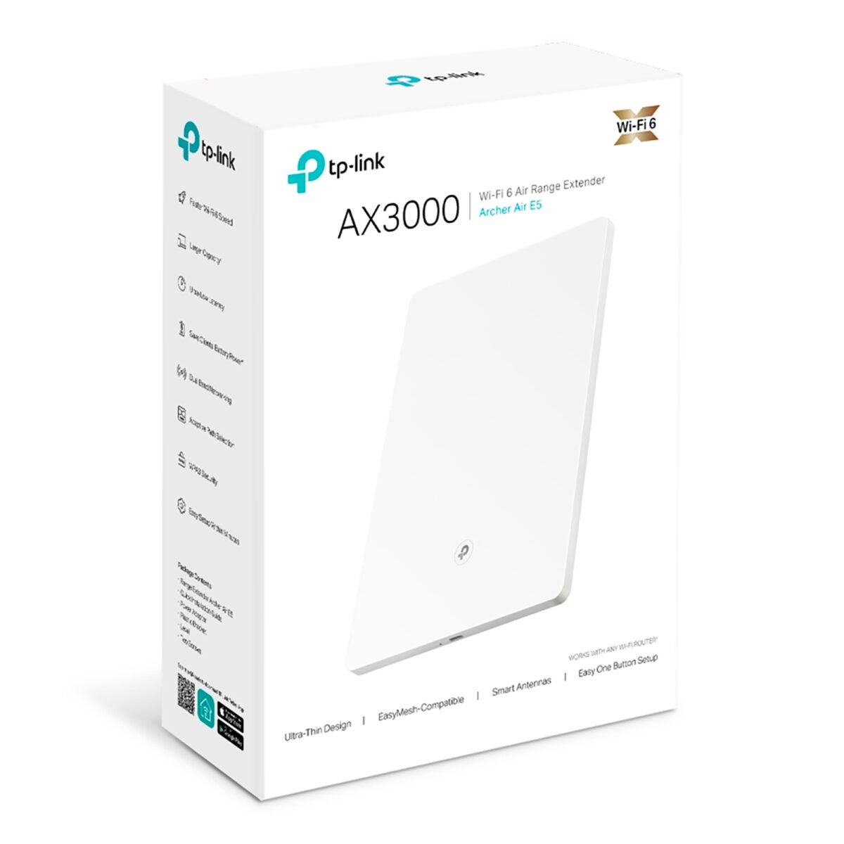 Extensor De Wifi Tp-link Acher Air E5 Wifi 6 Ax3000 2,4ghz/5ghz - Imagen 5