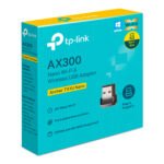 Tarjeta De Red Tp-link Archer Tx1u Nano Wifi 2,4ghz AX300 - Imagen 4