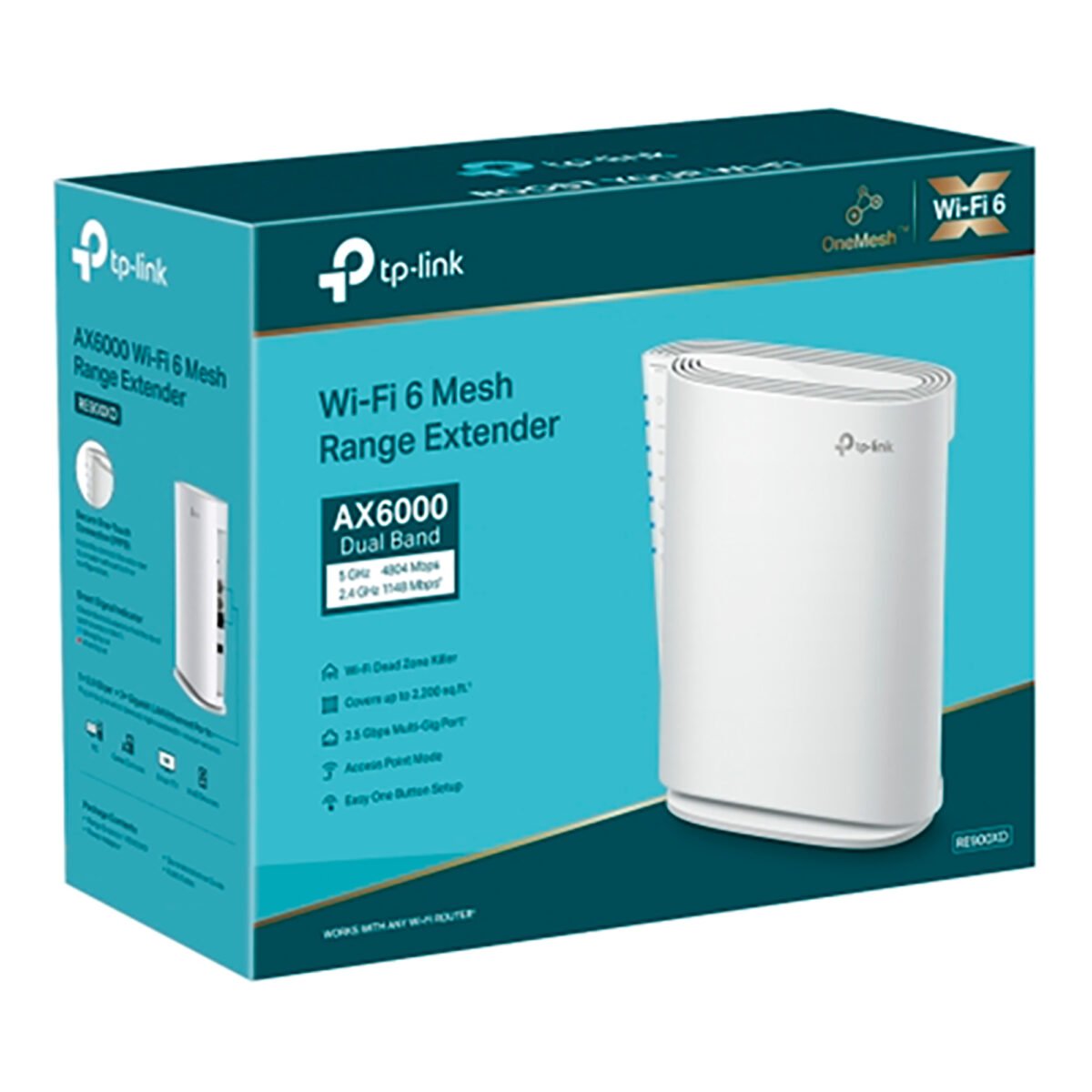 Repetidor Wifi Tp-Link Re900xd 2,4ghz/5ghz Ax6000 - Imagen 3