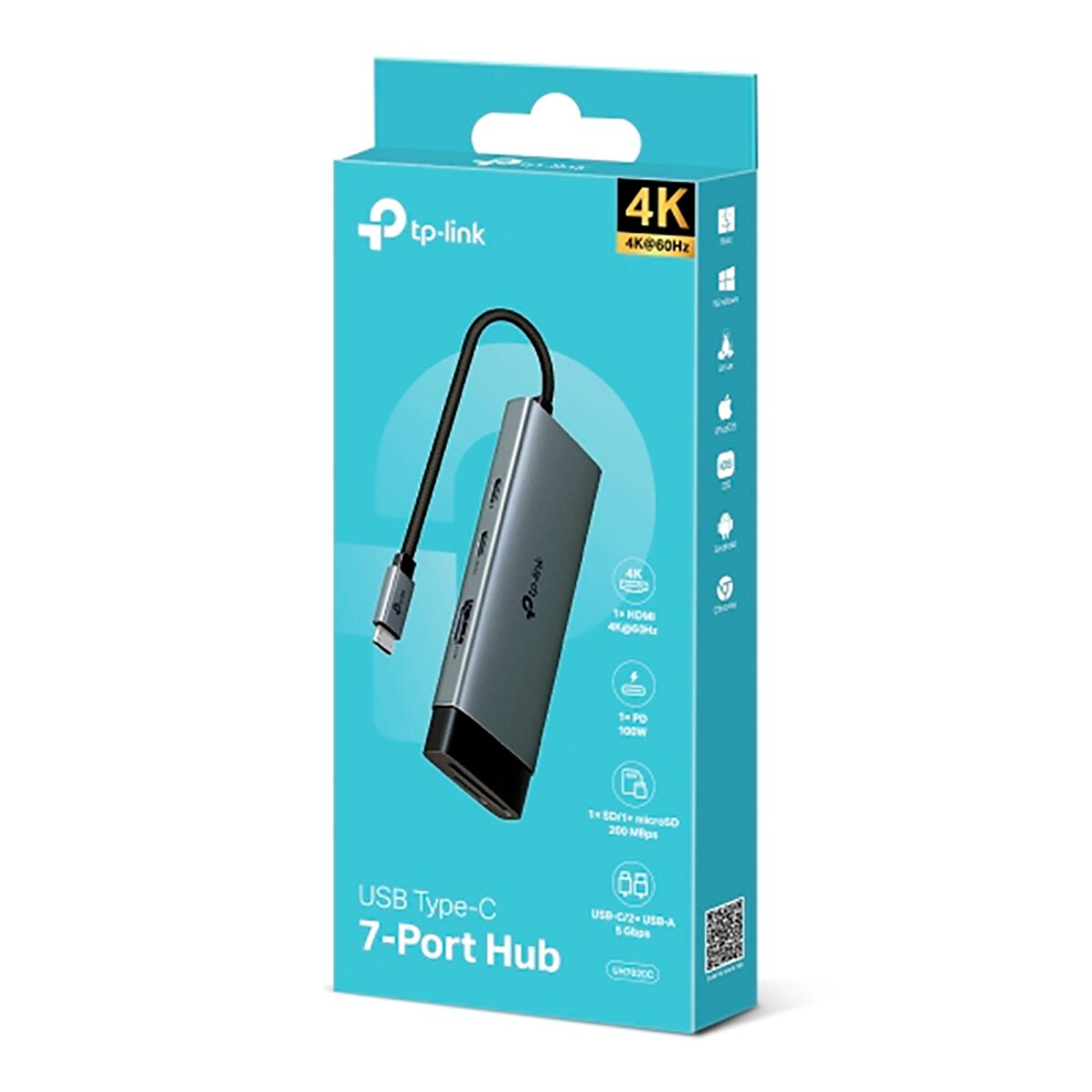 Hub Usb C 7en1 Tp-Link Uh7020c 7 Puertos - Imagen 10
