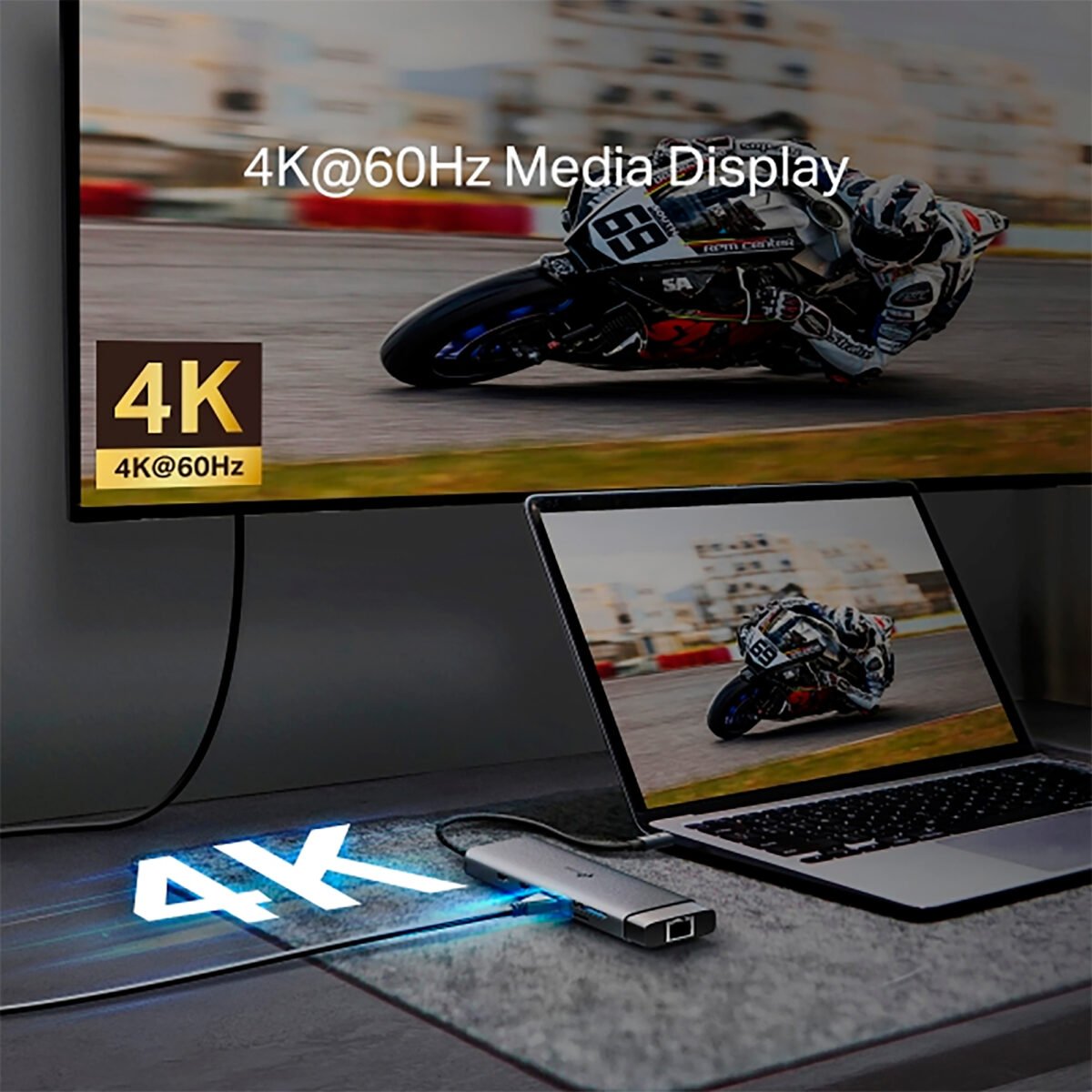 Hub Usb C 9en1 Tp-Link Uh9120c 9 Puertos - Imagen 6