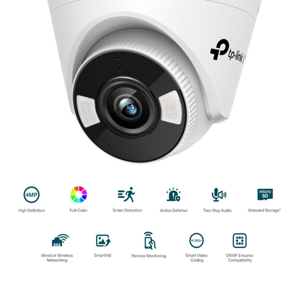 Cámara Seguridad Int Tp-Link Vigi C440 Wi-Fi Color Día Noche 2K 4mp - Imagen 3