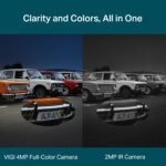 Cámara Seguridad Ext Tp-Link Vigi C540 360° Wi-Fi Color Día Noche 2K 4mp