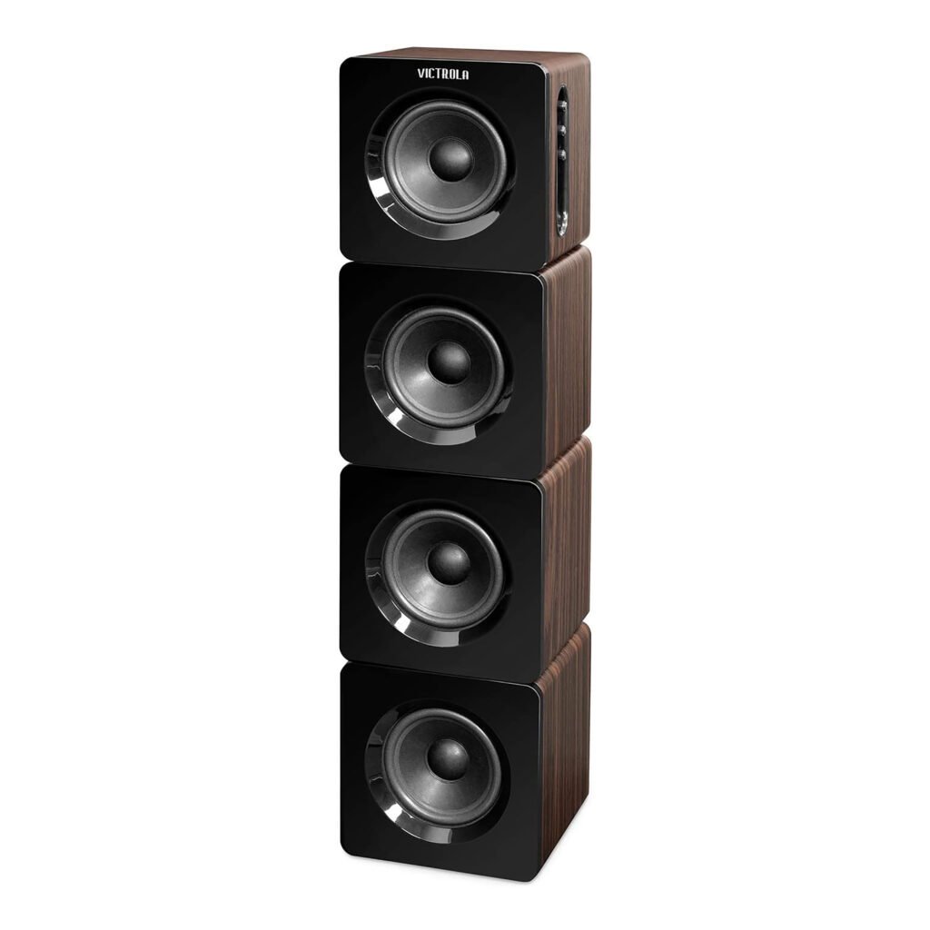 Parlante torre Victrola VS-160 — Formato torre con sonido estéreo