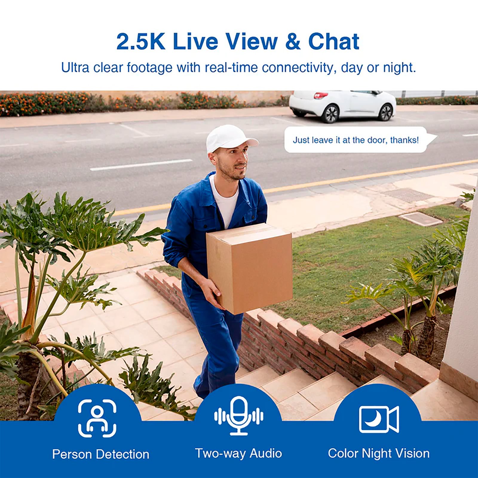 Cámara Inalámbrica Xiaomi Imilab Ec4 Día Noche Ip66 2,5K - Imagen 6