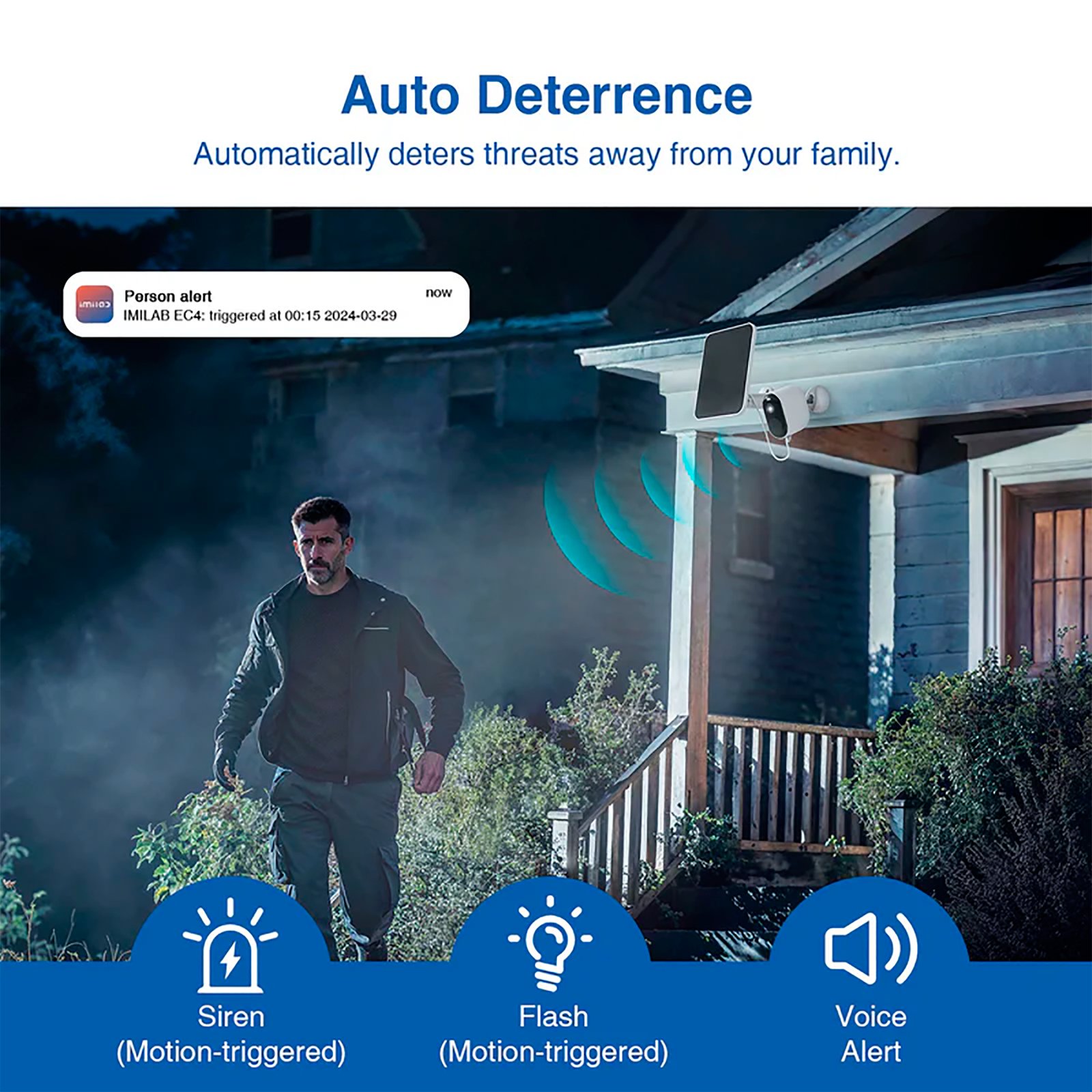 Cámara Inalámbrica Xiaomi Imilab Ec4 Día Noche Ip66 2,5K - Imagen 5