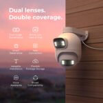 Cámara Cableada Xiaomi Imilab Ec6 Dual Día Noche Ip65 2K+2K - Imagen 5