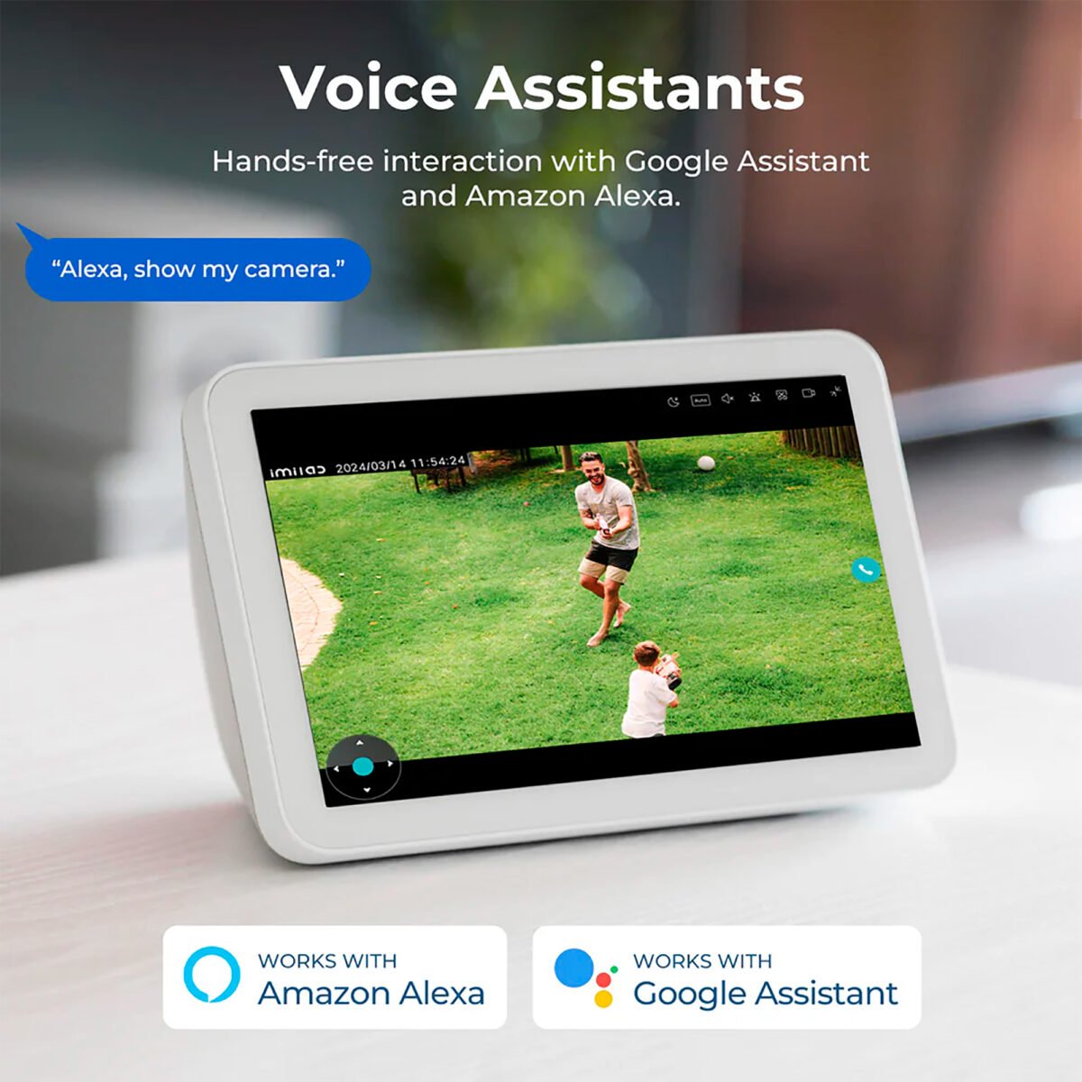 Cámara Cableada Xiaomi Imilab Ec6 Dual Día Noche Ip65 2K+2K - Imagen 3