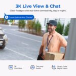 Cámara Inalámbrica Xiaomi Imilab Ec6 Día Noche Ip65 3K 360° - Imagen 7