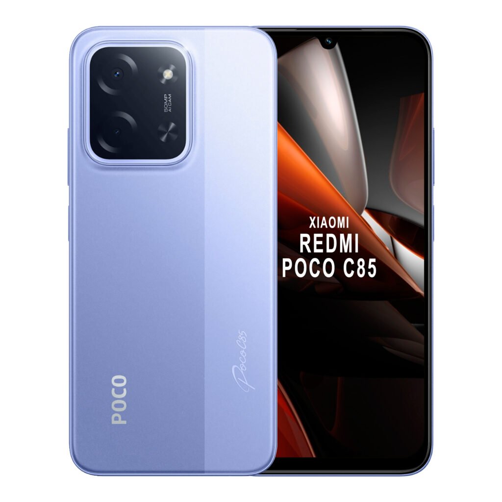 Xiaomi Poco C85 — Pantalla amplia con actualización de 120 Hz
