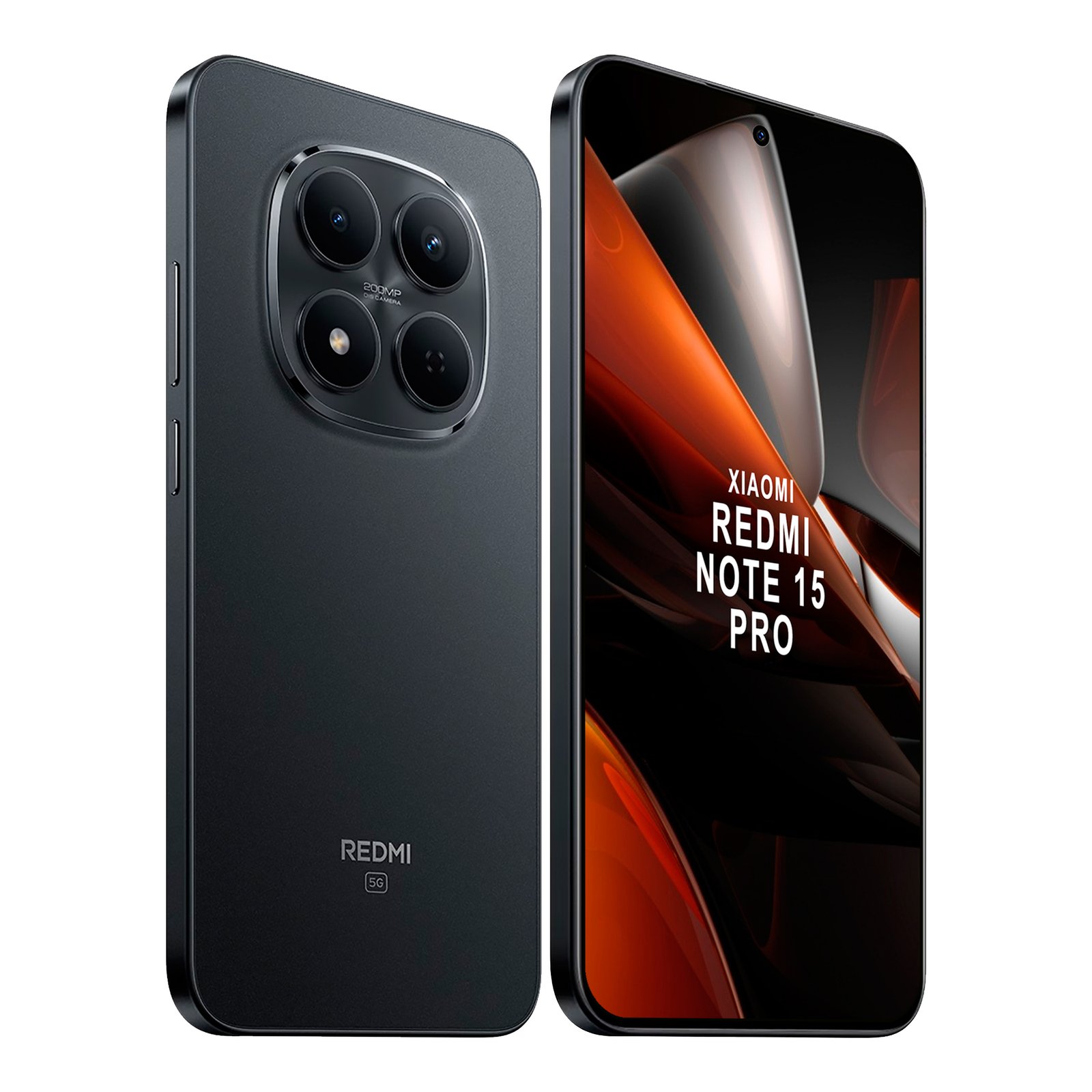 XIAREDMIN15PROBK_03.jpg Xiaomi Redmi Note 15 Pro 6,83'' 5G 8gb 256gb Dual Cam 200mp - Imagen 1