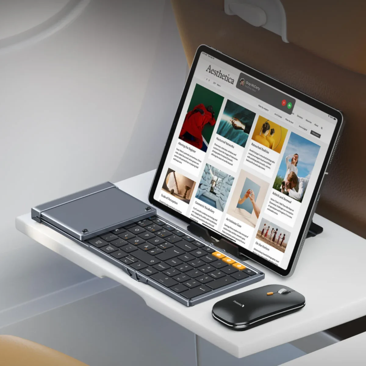 Combo Mouse y Teclado Plegable Bluetooth ProtoArc Xkm01 - Imagen 3