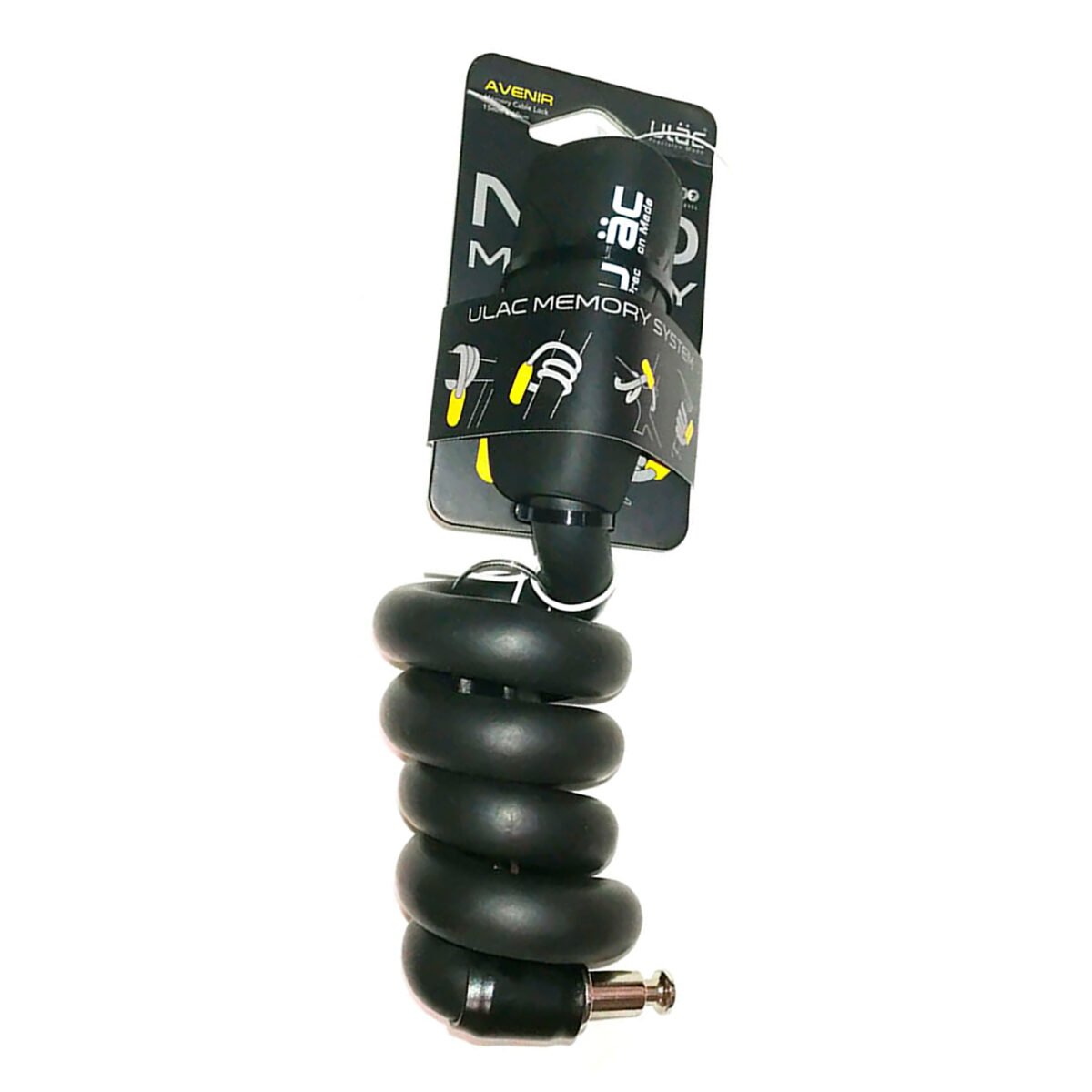Candado Con Cable De Memoria Rockbros 60cm - Imagen 3