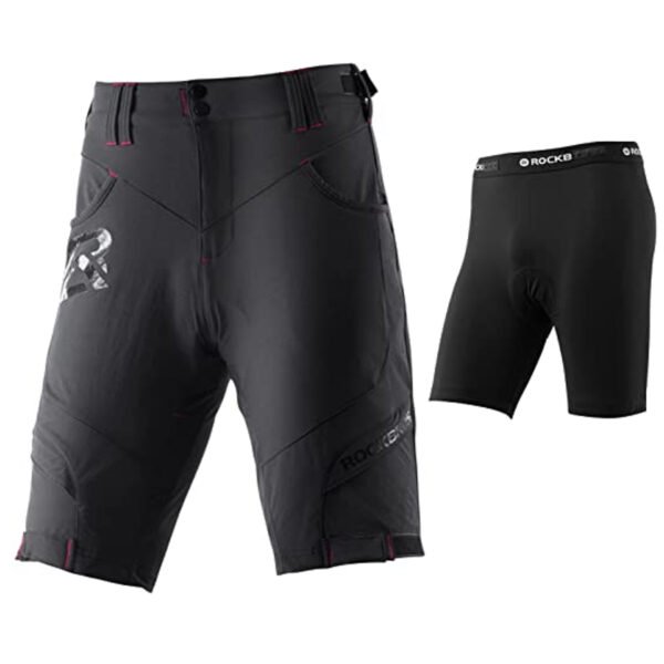 Pantalon corto Rockbros 2 en 1 para ciclismo XXL