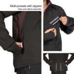 Campera Impermeable Rockbros Cintas Reflectivas Xxxxl - Imagen 4