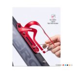 Portacaramañola De Aluminio Rockbros Dorada - Imagen 3