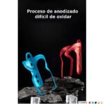 Portacaramañola De Aluminio Rockbros Dorada - Imagen 2