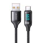 Cable de Datos   USB C 6A  1.2M  Negro  U78  Con LCD  Carga Rápida  SJ544  USAMS