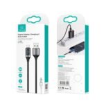 Cable de Datos   USB A a Lightning  1.2M  Negro  U78  Con LCD  SJ543  USAMS - Imagen 6