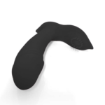Vibrador Silicona Doble Estimulador con Control   Negro  YS-BE086 Adulto