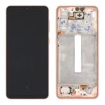 Display Samsung A336/A33 5G Comp. c/Marco Dorado/Durazno (GH82-28143D/28144D)
