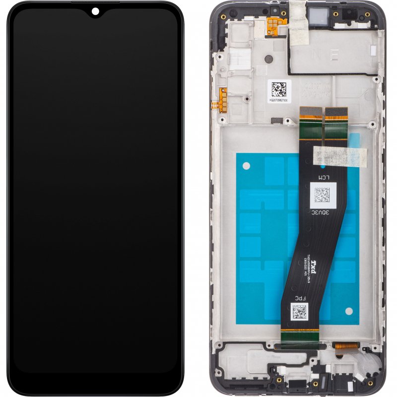 dlimgs.php_-10190.jpg Display Samsung A025G/A02s Comp c/Marco Negro (GH81-20181A) - Imagen 1