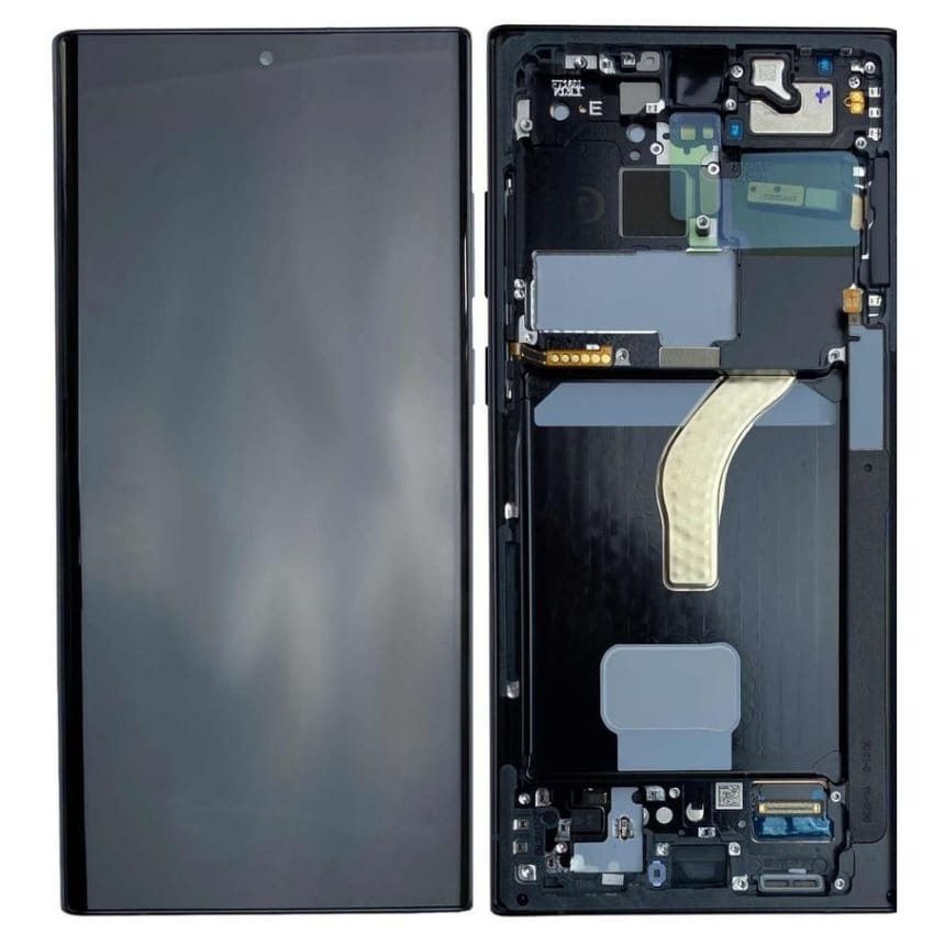 dlimgs.php_-10194.jpg Display Samsung S908B/S908U/S22 Ultra 5G Comp. c/Marco Negro (GH82-27488A) - Imagen 1