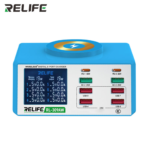 Fuente 8 Puertos + Carga Inalámbrica 15W c/ LCD   RL-309AW  Relife