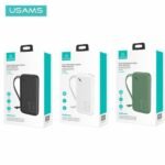 Power Bank Dual USB   10.000mAh  Blanco  CD150 - PB56 USAMS - Imagen 3