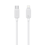 Cable de Datos USB C a Lightning   30W  3M  Blanco  SJ702  USAMS