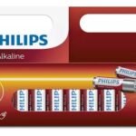 Pila Alcalina Philips AA (12 unidades)