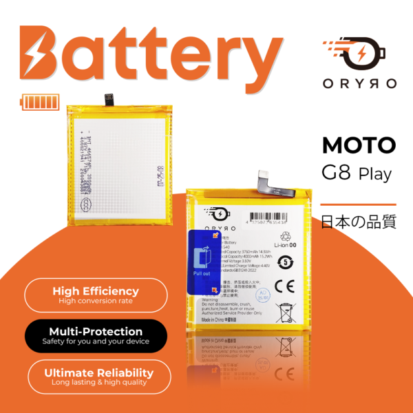 Batería para Motorola XT2045/G8/XT2015/G8 Play   KG40  ORYRO
