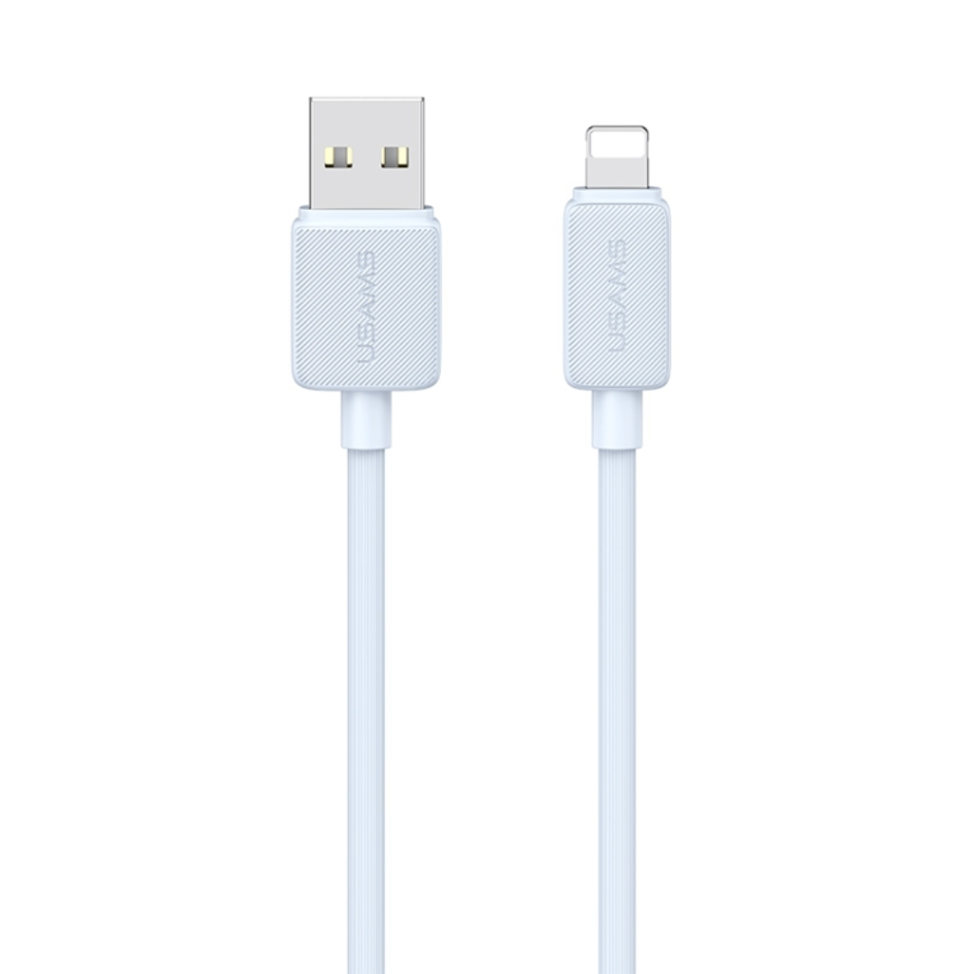 dlimgs.php_-1070.png Cable de Datos USB A a Lightning 2.4A 3M Azul SJ699 USAMS - Imagen 1