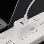 Cable de Datos ROCA   Power Delivery  USB C a USB C  100cm  3A  60W  Blanco  721324