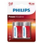 Batería Alcalina Philips C LR14P2B/97 (x 2 unidades)
