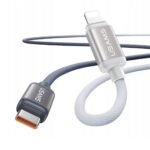 Cable de Datos USB C a Lightning Bicolor   PD  30W  1.2M  Azul/Rosado  SJ757  USAMS - Imagen 7