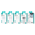 Cable de Datos USB A a USB C SJ693   3A  2M  Rosado  USAMS