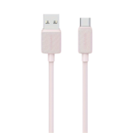 Cable de Datos USB A a USB C SJ693   3A  2M  Rosado  USAMS - Imagen 2