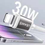 Cable de Datos USB C a Lightning Bicolor   PD  30W  1.2M  Blanco/Negro  SJ757  USAMS - Imagen 3