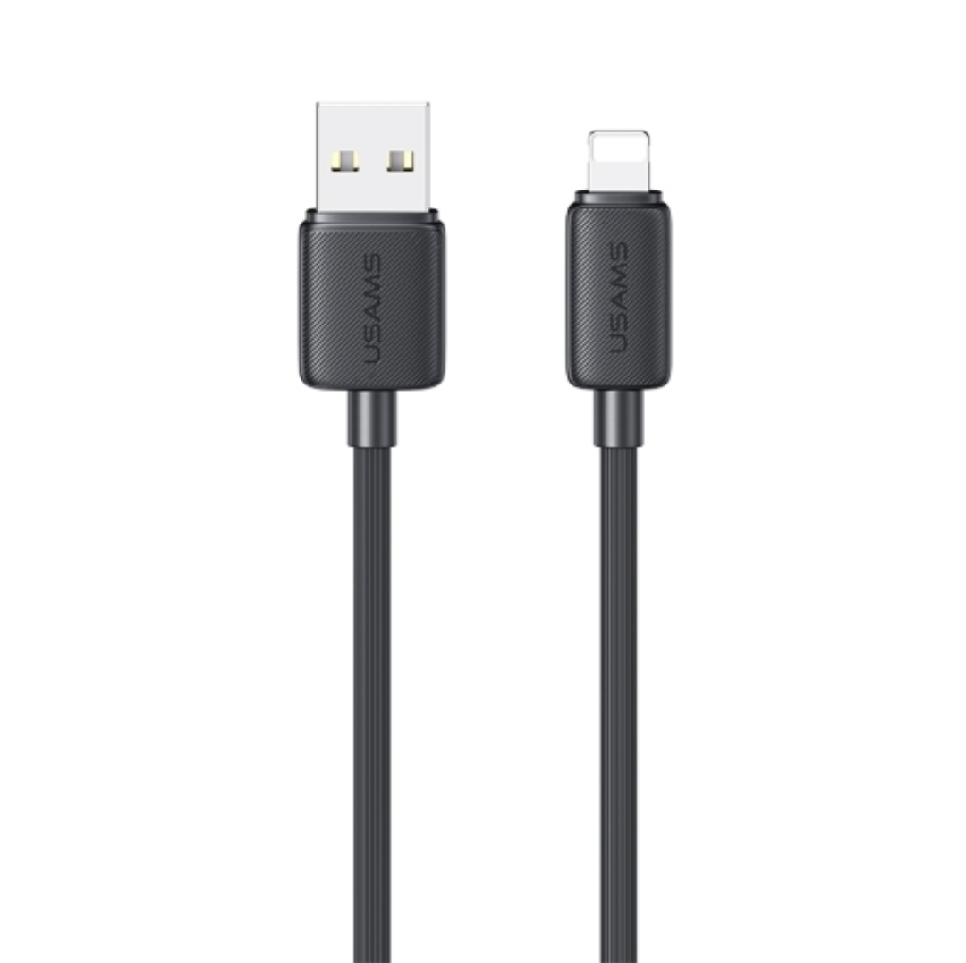 dlimgs.php_-1101.png Cable de Datos USB A a Lightning SJ689 2.4A 1M Negro USAMS - Imagen 1