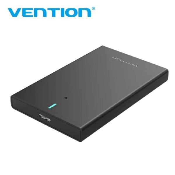 Caja para Disco Duro SATA de 2.5"   Cable USB 3.0 / Micro USB / Negro  KPAB0  Vention